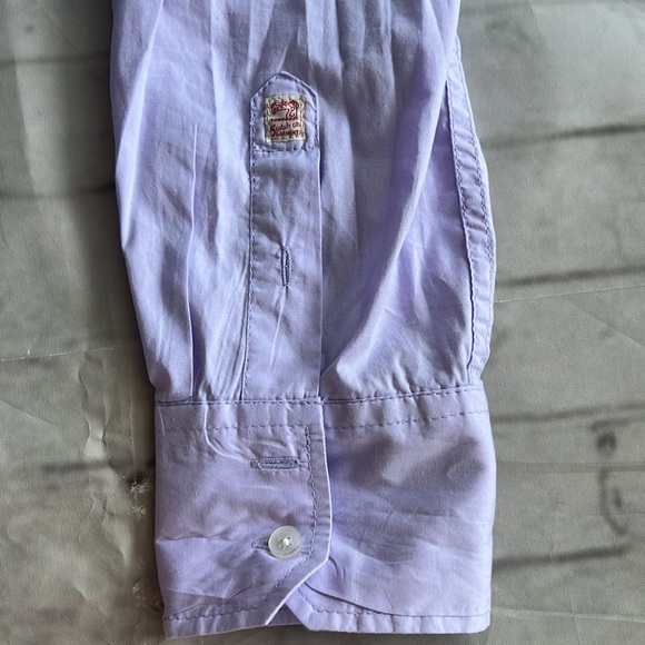 EUC Scotch & Soda Men's Lavender Button Down shirt size XL - Picture 8 of 10